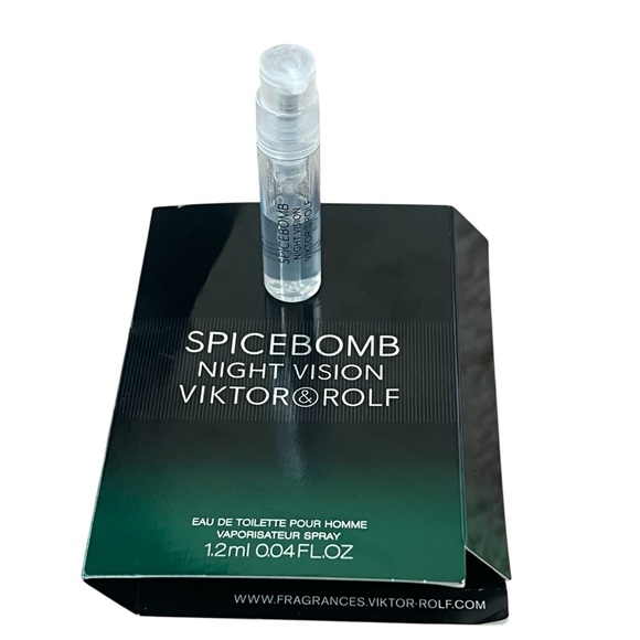 Viktor & Rolf Spicebomb Night Vision EDT Fragrance Sample Men 0.04oz/1.2ml - Picture 1 of 3
